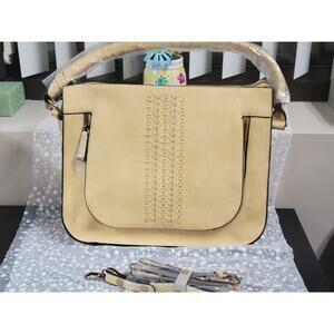 Fashion Bag by Simply Noelle. NWT. Pale Yellow.